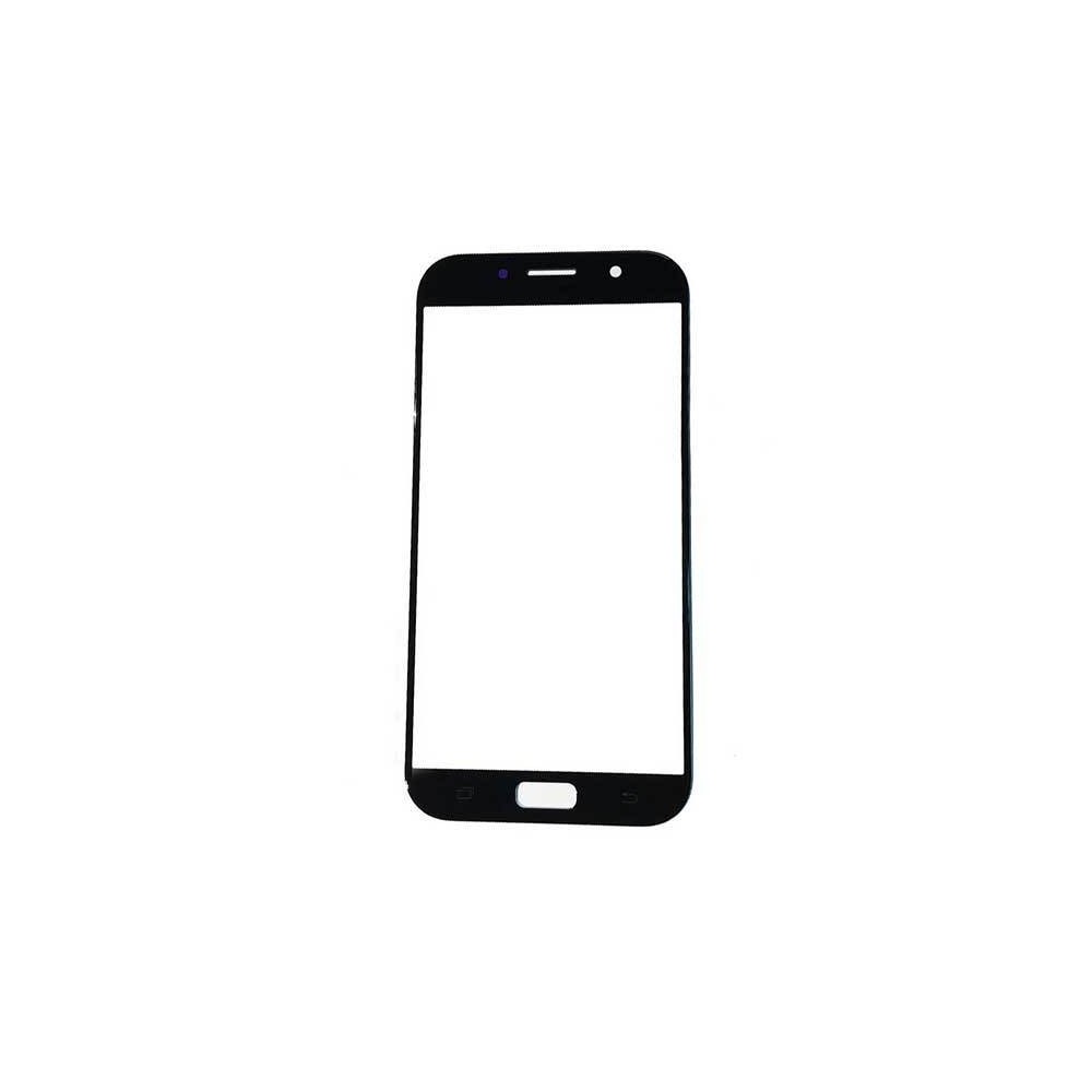 Захисне скло Miza для Samsung A7 (2017) A720 з чорною рамкою-0