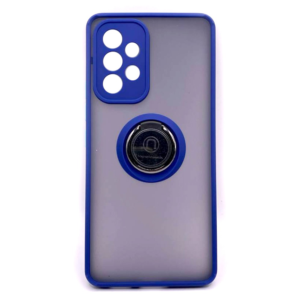 Накладка Totu Gingle Ring для Samsung A53 темно-синя-0