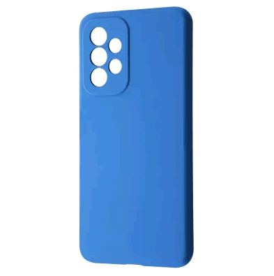 WAVE Full Silicone Cover Samsung A33 (Blue)-0