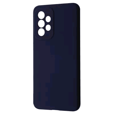 WAVE Full Silicone Cover Samsung A33 (Midnight blue)-0