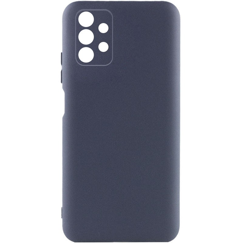 Silicone Cover Full Camera without Logo (A) для Samsung A53 (Midnight blue)-0