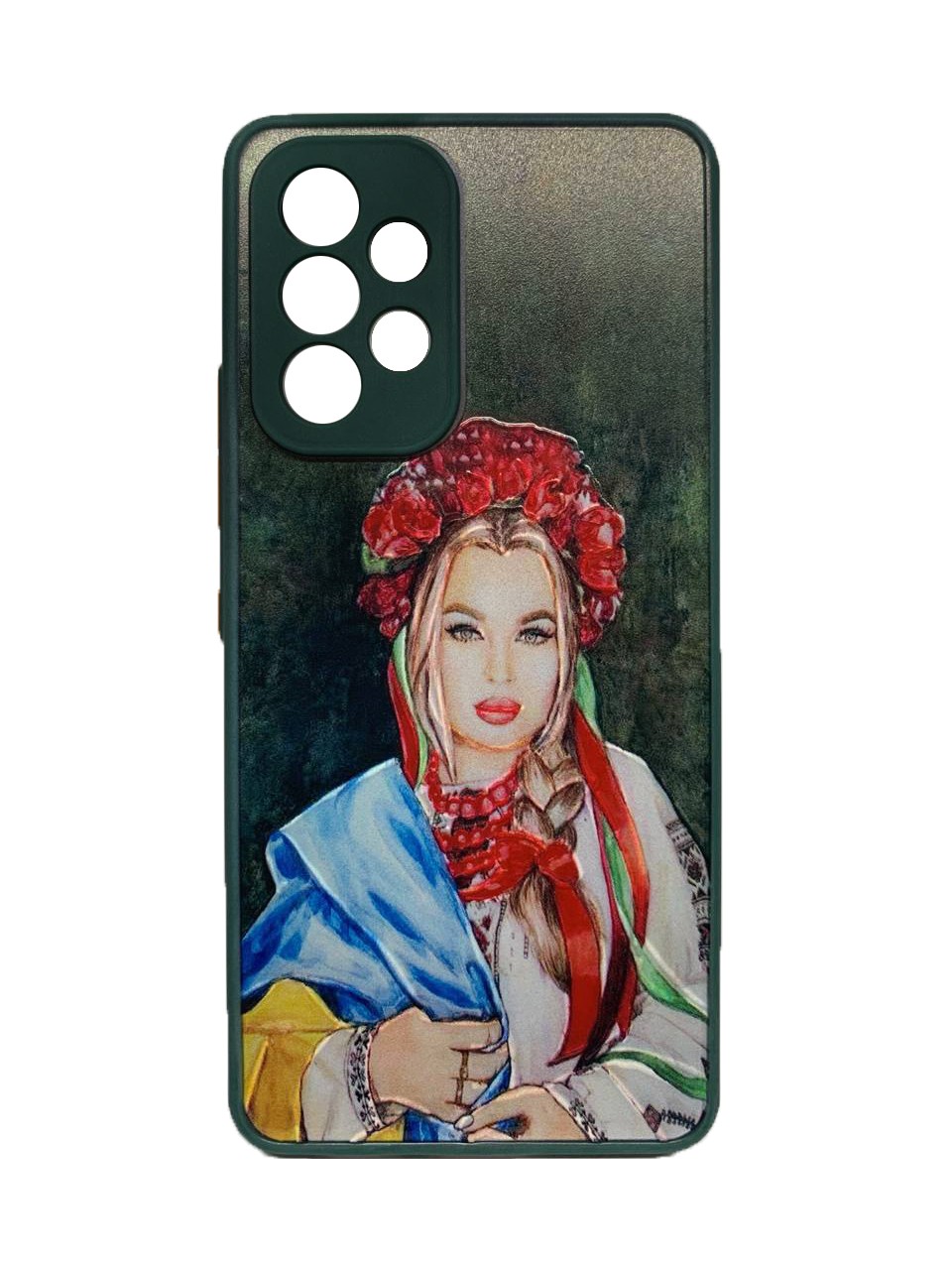 Накладка Totu Gingle Print для Samsung A53 (Дівчина у вінку)-0