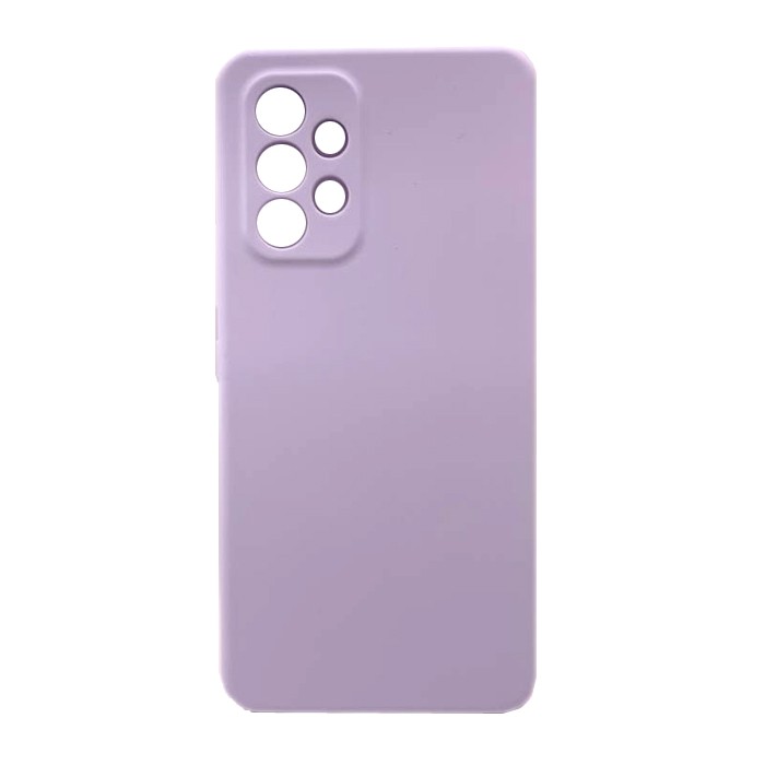 Silicone Cover Full Camera without Logo (A) для Samsung A53 (Lilac cream)-0