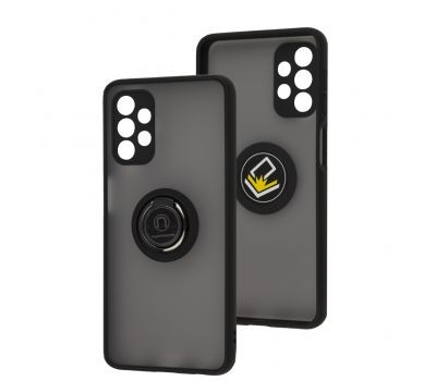 Накладка Totu Gingle Ring для Samsung A53 чорна-0