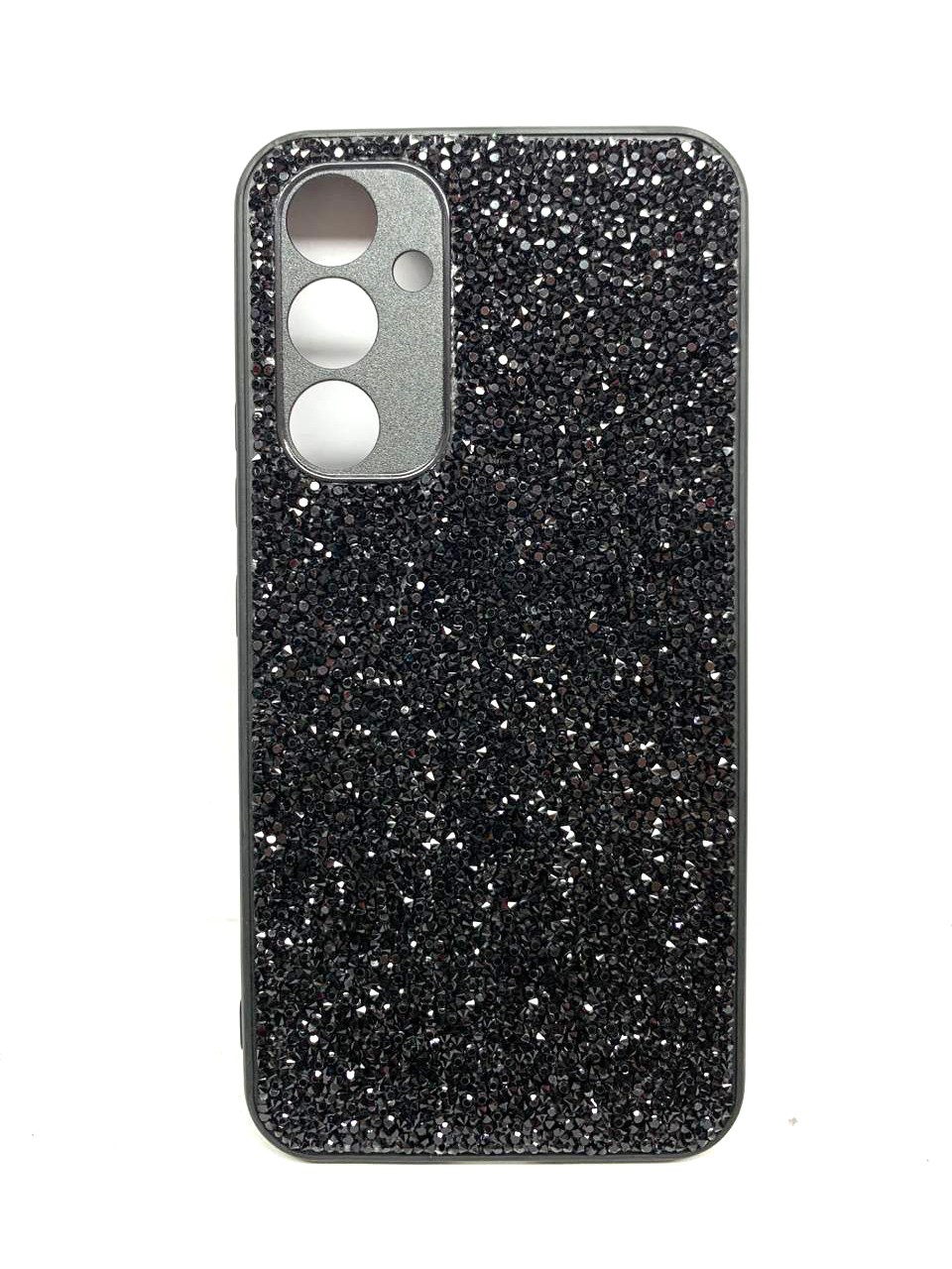 Накладка Grainy Diamonds для Samsung A54 чорна-0