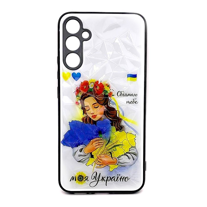 Накладка Ladies Camera для Samsung A54 Люблю Україну-0