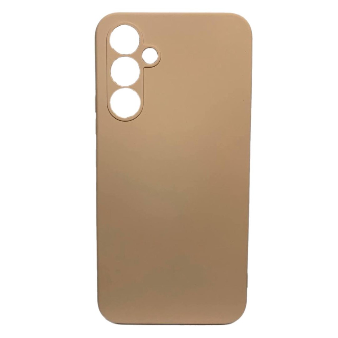 Silicone Cover Full Camera without Logo (A) для Samsung A54 (Pink sand)-0