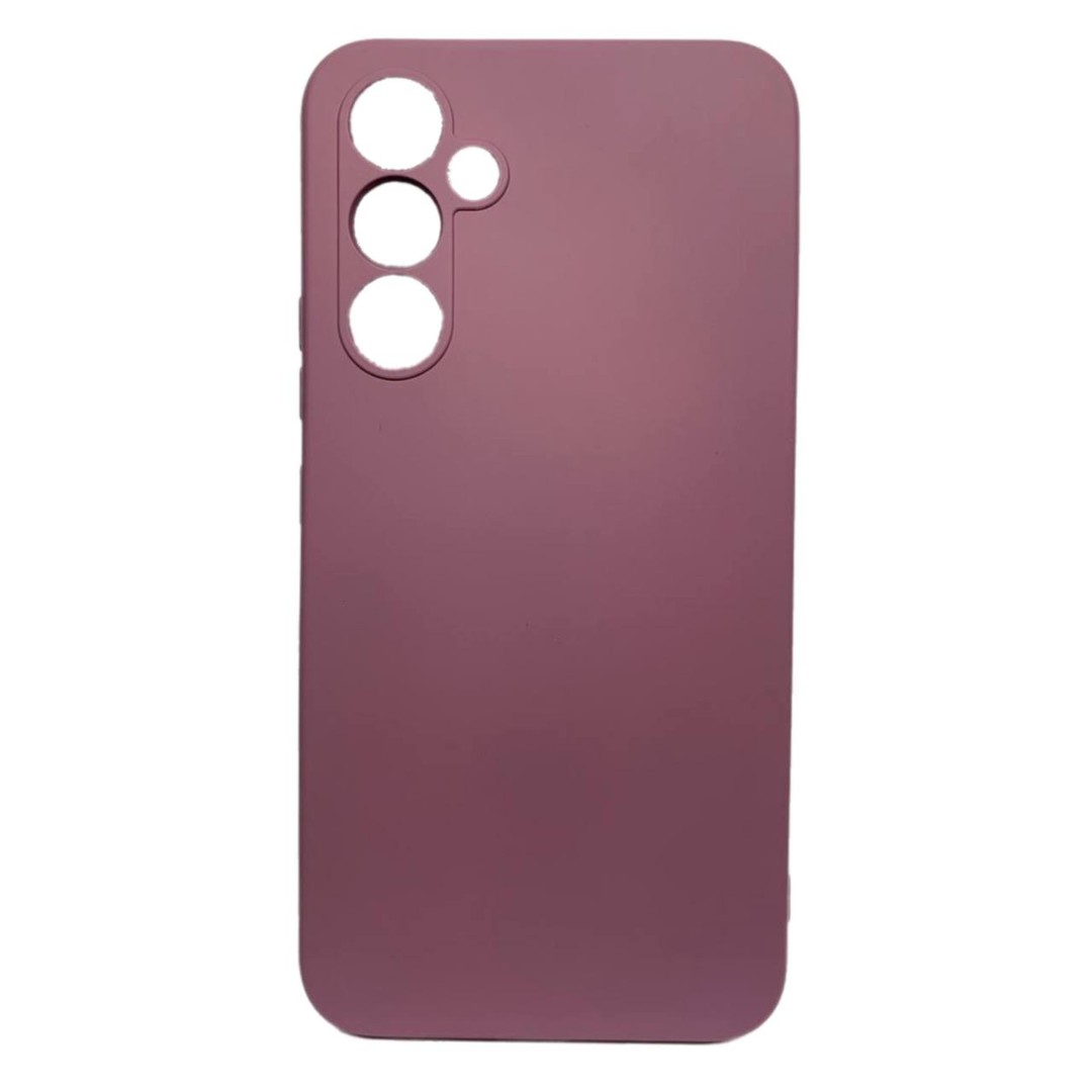 Silicone Cover Full Camera without Logo (A) для Samsung A54 (Lilac pride)-0