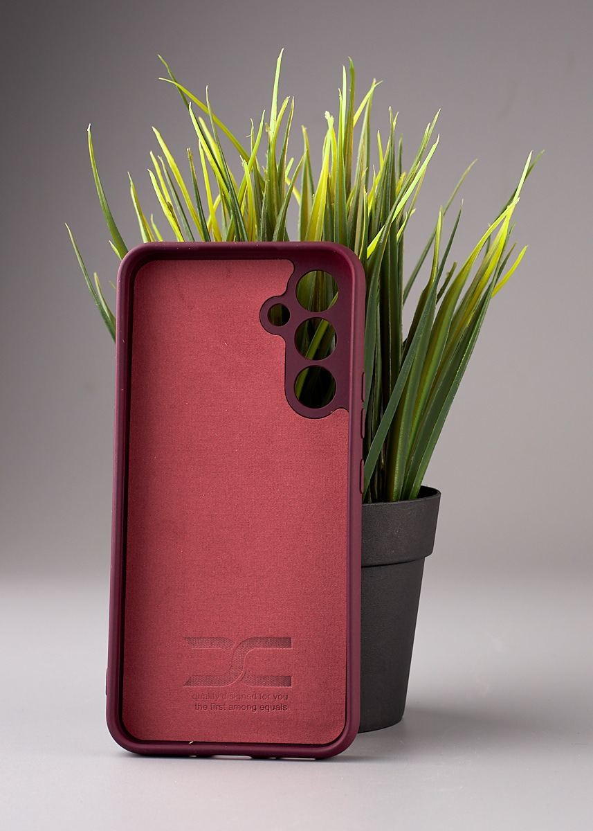 UA Silicone Case Full Protective для Samsung A54 (Marsala)-1