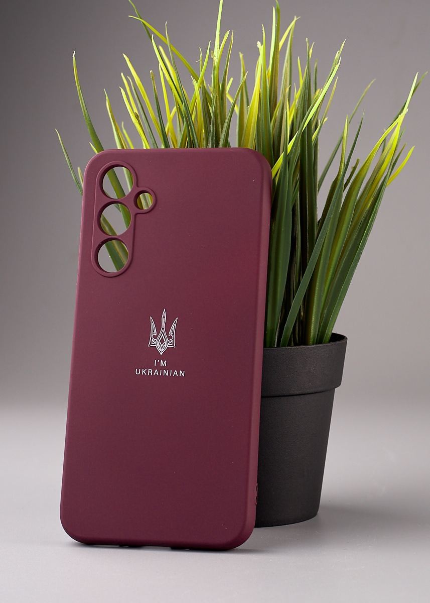 UA Silicone Case Full Protective для Samsung A54 (Marsala)-0