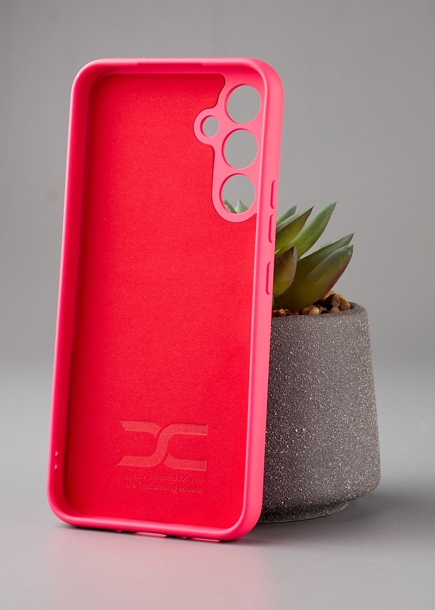 UA Silicone Case Full Protective для Samsung A54 (Barbie pink)-1