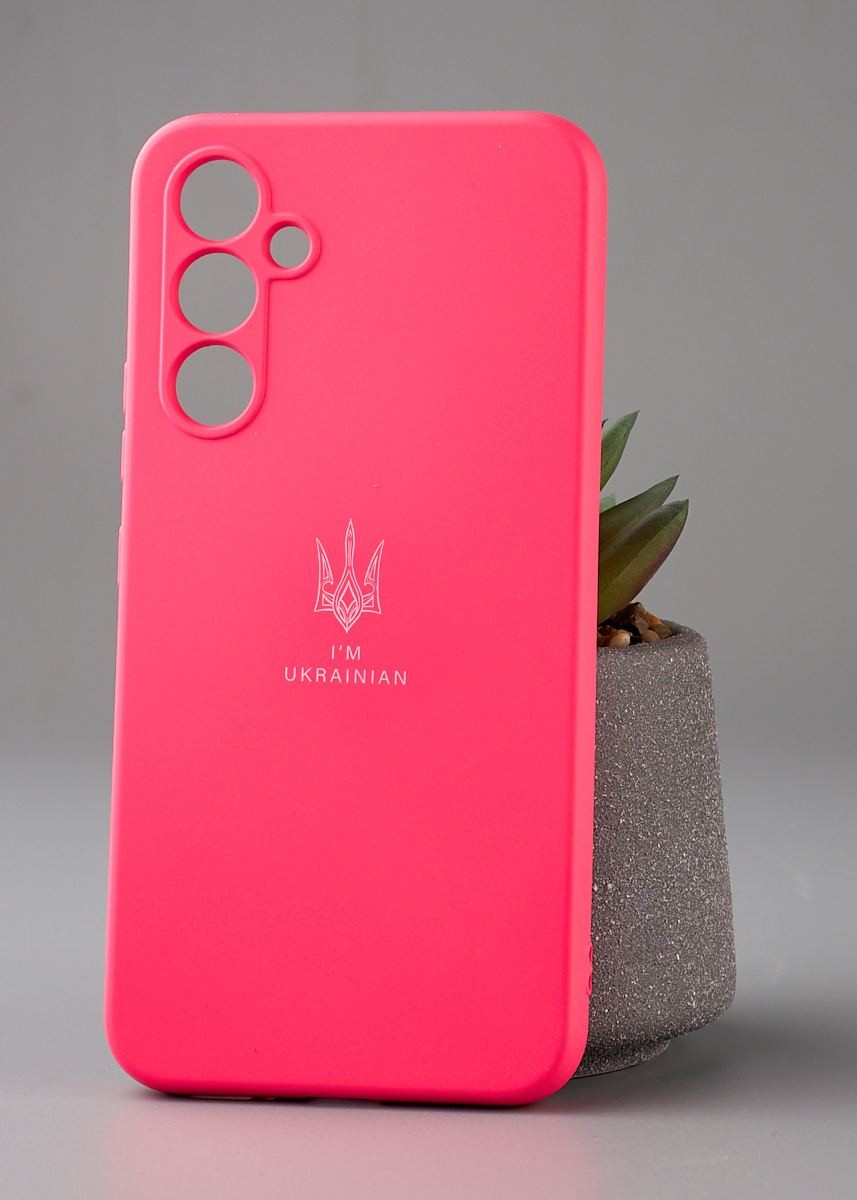 UA Silicone Case Full Protective для Samsung A54 (Barbie pink)-0