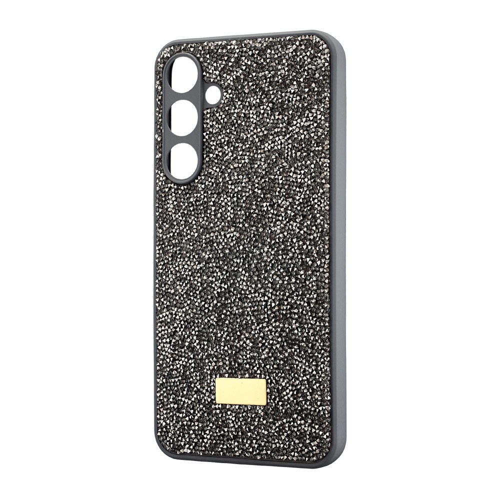 Накладка SW Grainy Diamonds для Samsung A55 срібно-чорна-0