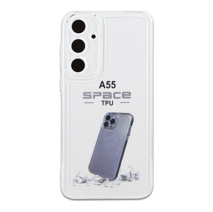 Накладка Space Collection для Samsung A55 Transparent-0