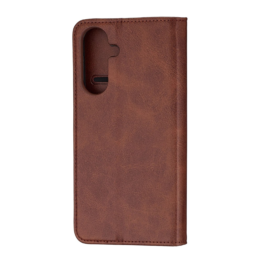 Книжка Black TPU Magnet для Samsung A56/ A36 /A37  коричнева-1