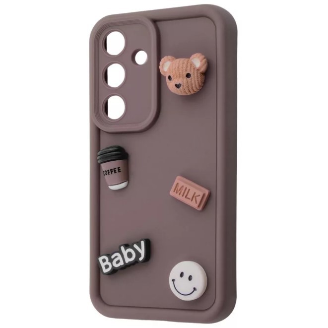 Чохол Pretty Toys для Samsung A56 (Brown/bear)-0