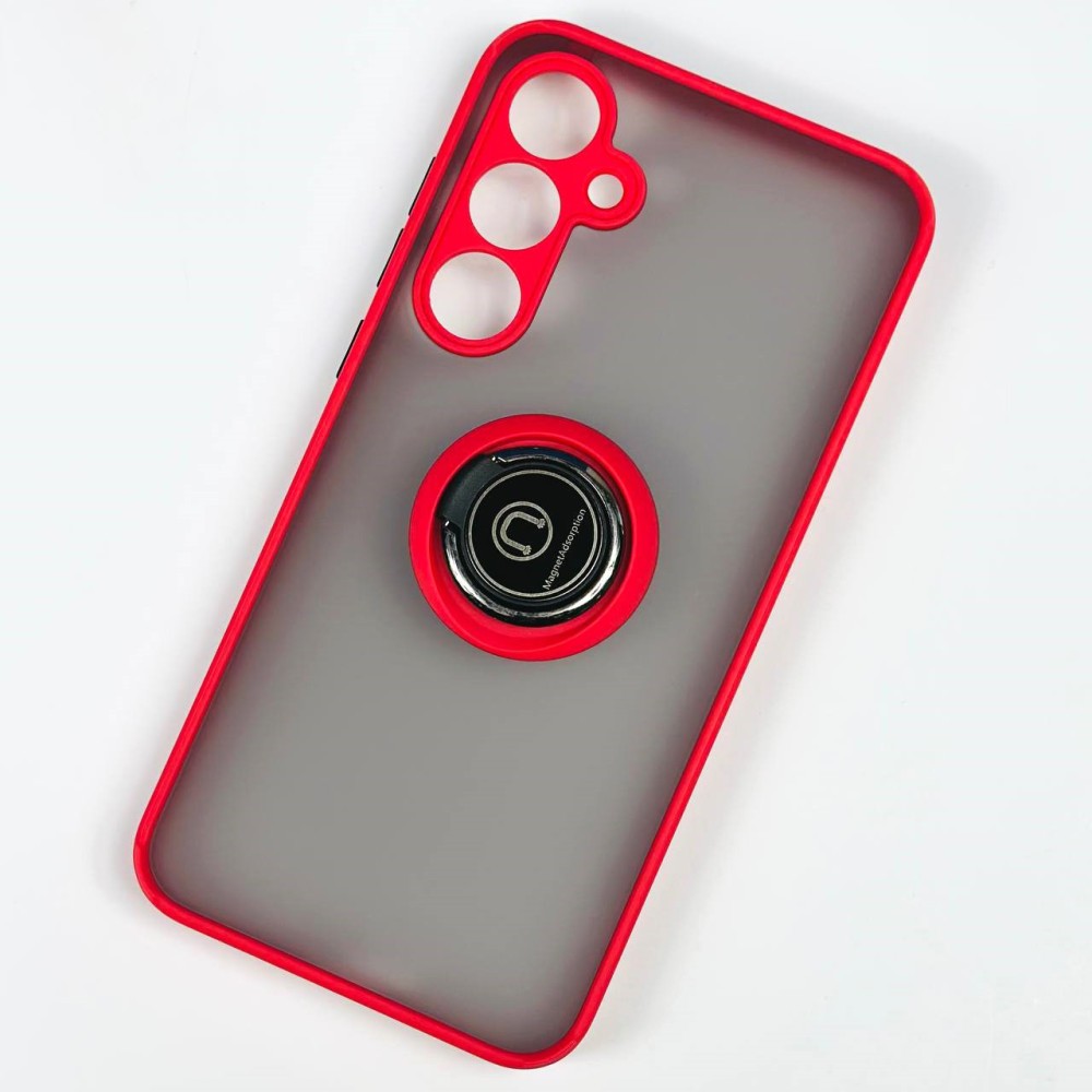 Накладка Totu Gingle Ring для Samsung A56/A36 / A37  червона-0