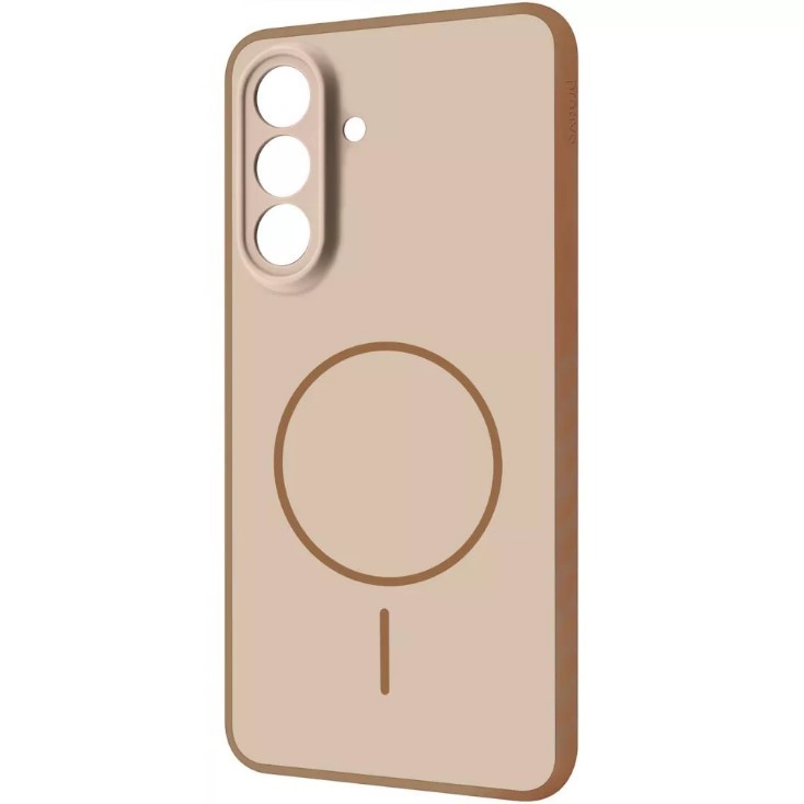 Чохол Proove Softline with Magnetic Ring для Samsung A57 (beige)-0