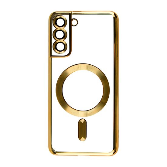 Накладка SHINING Camera MagSafe для Samsung S21 (Gold)-0