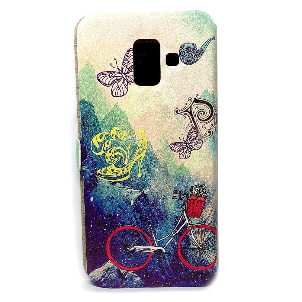 Книжка Modern для Samsung A6 2018 Париж (1 вікно)-1