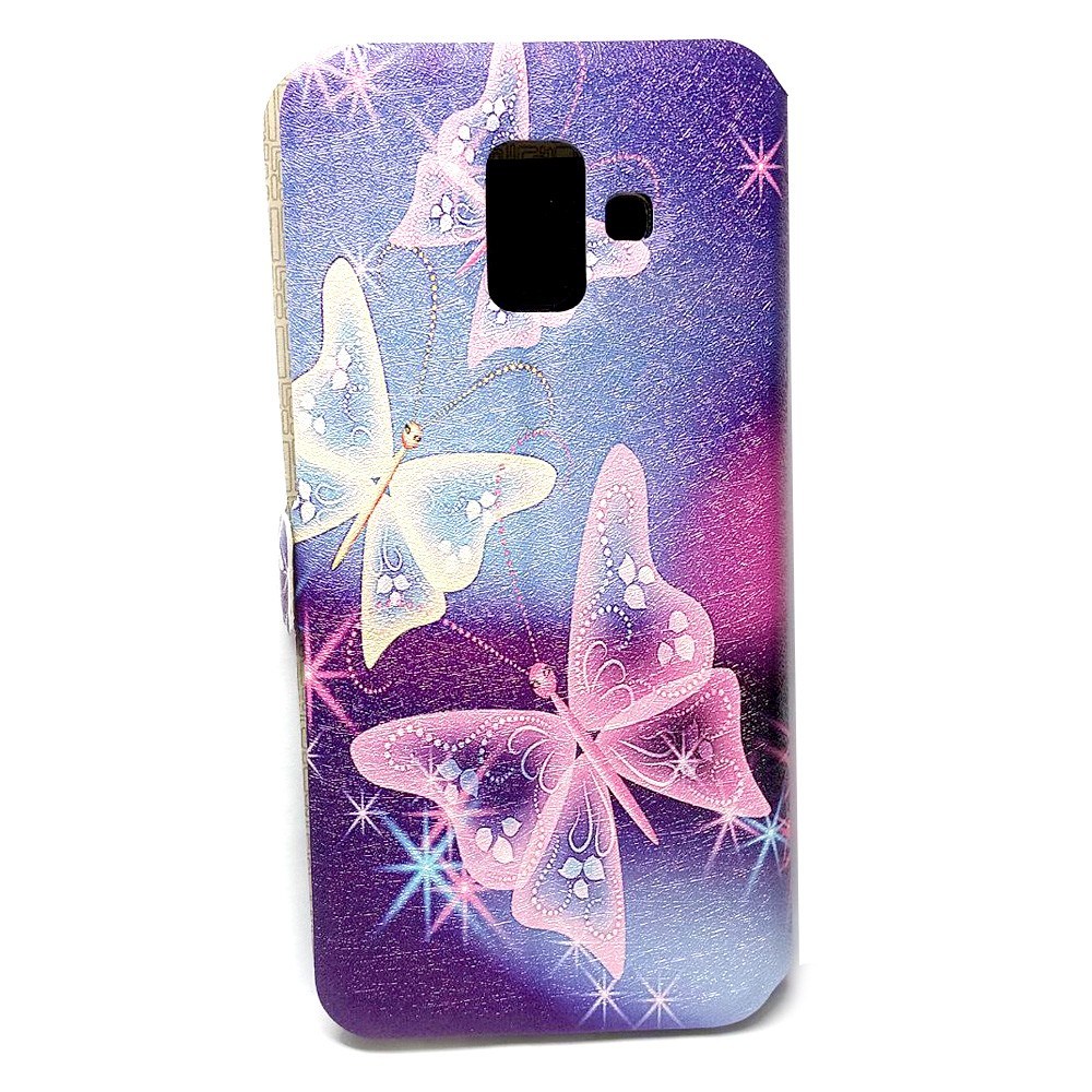 Книжка Modern для Samsung A6 Метелики  (1 вікно)-1