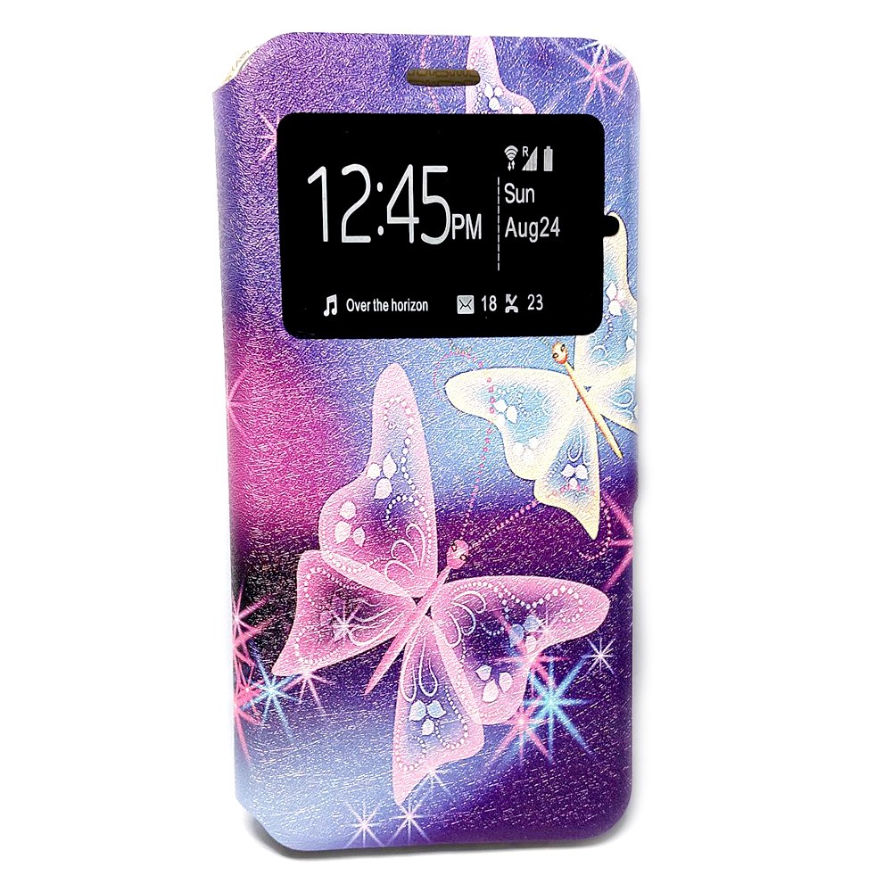 Книжка Modern для Samsung A6 Метелики  (1 вікно)-0