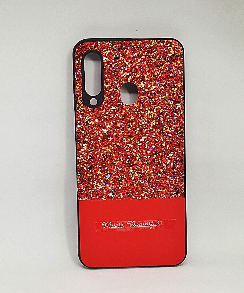 Чохол Music beautiful для Samsung A60 червоний-0