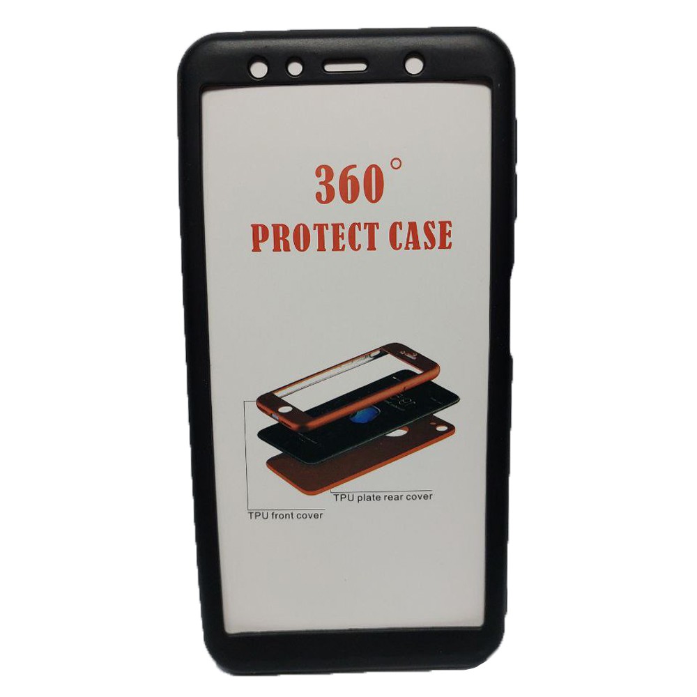 Накладка 360 Protect для Samsung A7 2018 A750  чорна-1