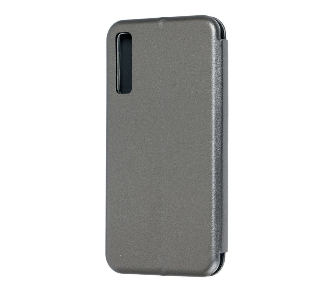 Книжка Premium для Samsung A7 (2018) A750 сіра-1