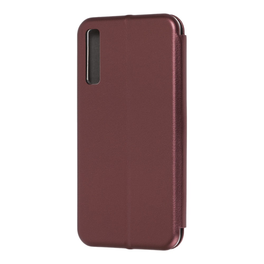 Книжка Premium для Samsung A7 (2018) A750 марсала-1