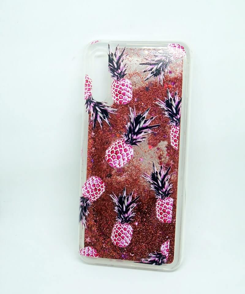Накладка MiaMI Liquid для Samsung A705 (A70-2019) PineApple (переливається)-0