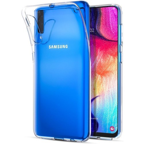 Накладка Premium для Samsung A750 прозорий силікон-0
