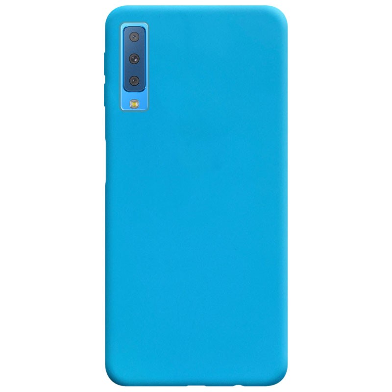 Накладка Candy для Samsung A7 (2018) A750 Блакитна-0