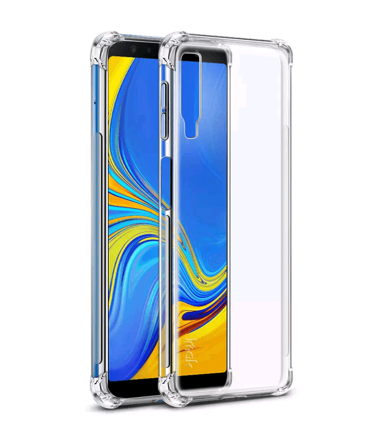 Накладка WXD для Samsung A7 (2018) A750 Противоударний прозорий силікон-0