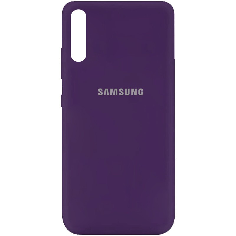 Silicone Cover My Color Full Protective (A) для Samsung A7 (2018) A750 (Purple)-0