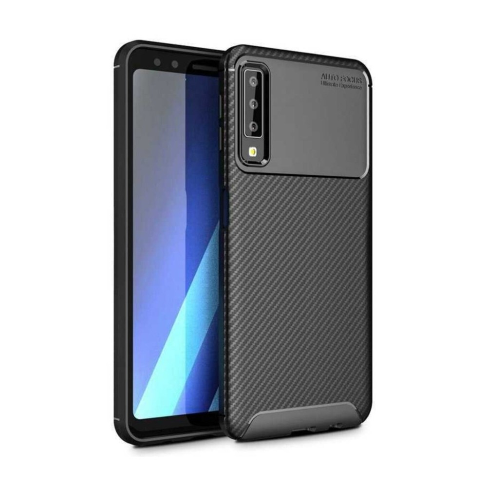 Накладка Autofocus для Samsung A7 2018 A750 Black-0