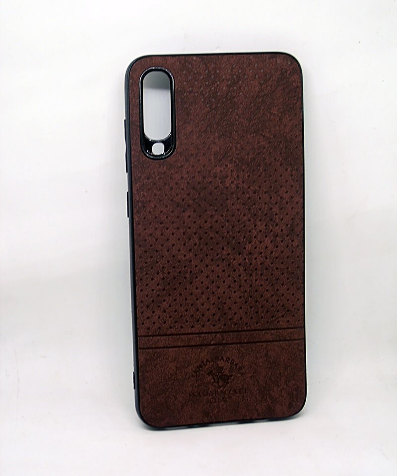 Чохол Santa Barbara velvet для Samsung A70 (Коричневий)-0