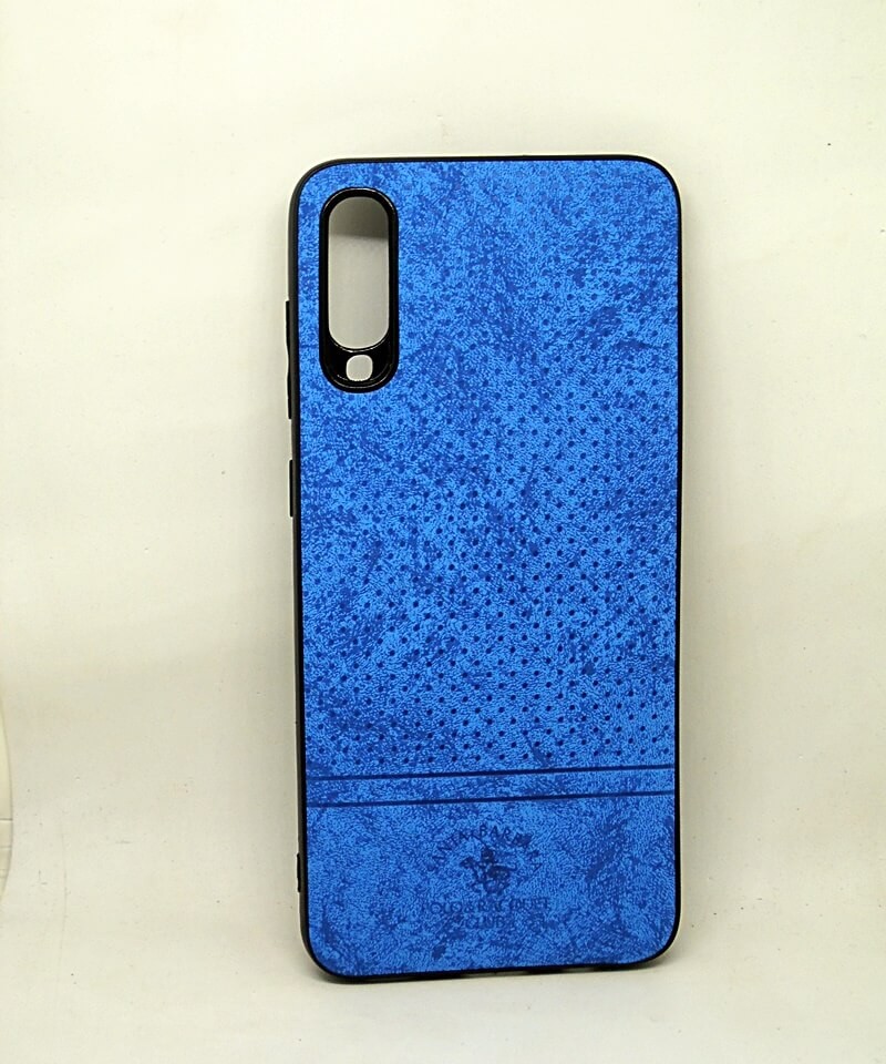 Чохол Santa Barbara velvet для Samsung A70 (Синій)-0