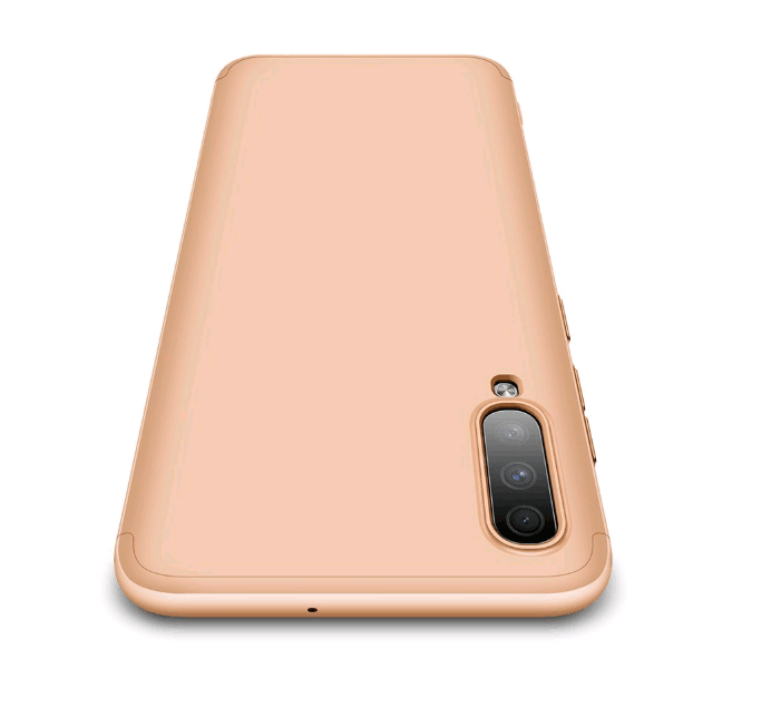 Чохол-накладка GKK 3 в1 для Samsung A70  золотий-1