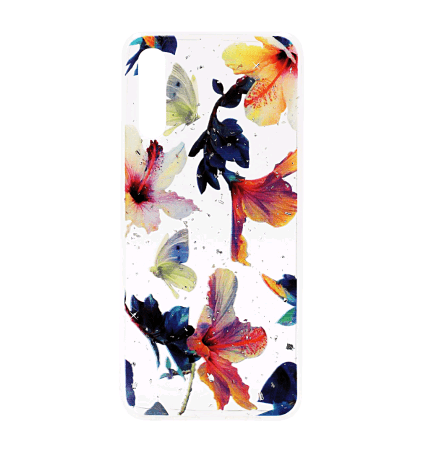 Накладка Glitter для Samsung A70 "Лотос"-0