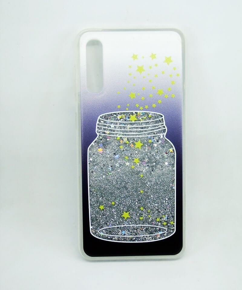 Накладка Water Shine для Samsung A70 Банка (переливається)-0
