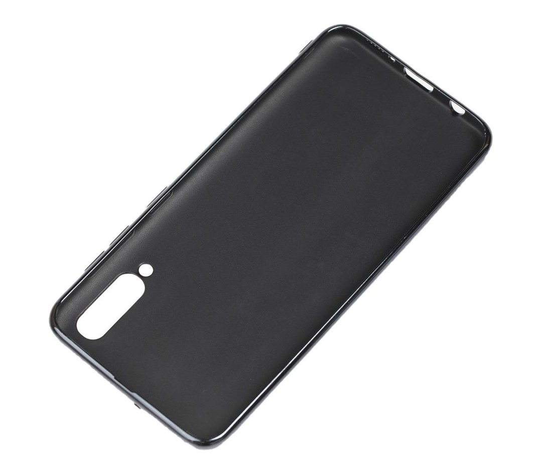 Силікон Glass Case Samsung A70 (чорний)-2