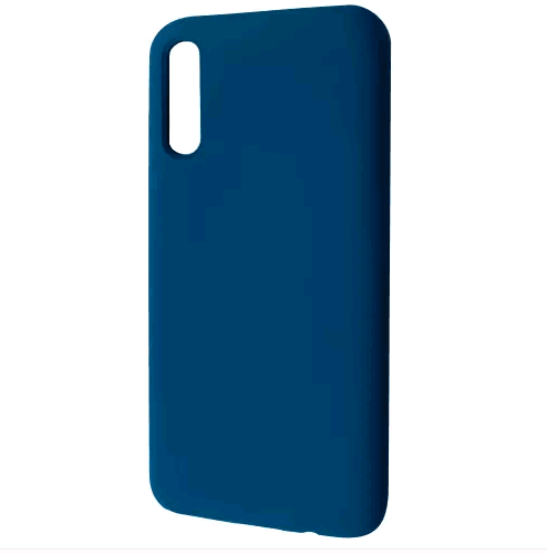 Накладка Fibra для Samsung A70 (Navy Blue)-0