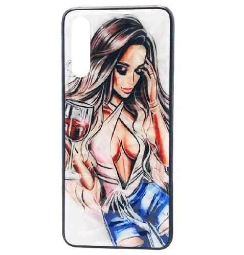 Накладка Ladies для Samsung A70 "Sexy Girl"-0