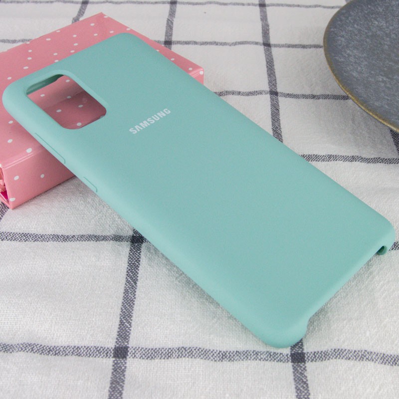 Чохол Silicone Cover для Samsung A71 Turquoise-1