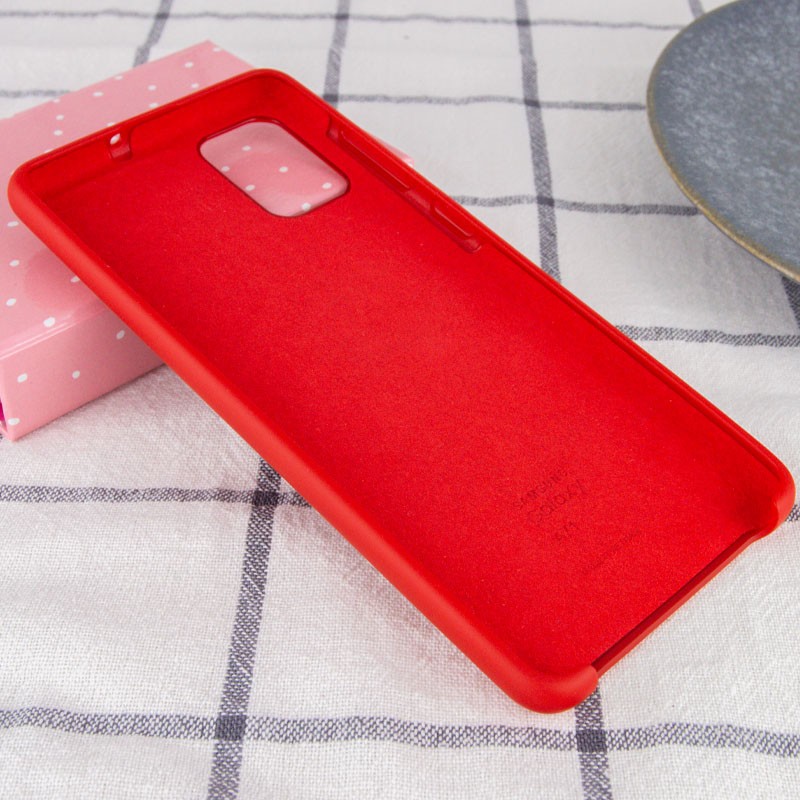 Чохол Silicone Cover для Samsung A71 Dark Red-2