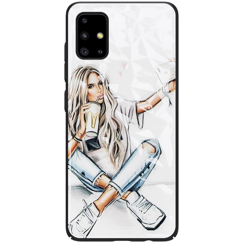Накладка Ladies для Samsung A71 "Selfie"-0