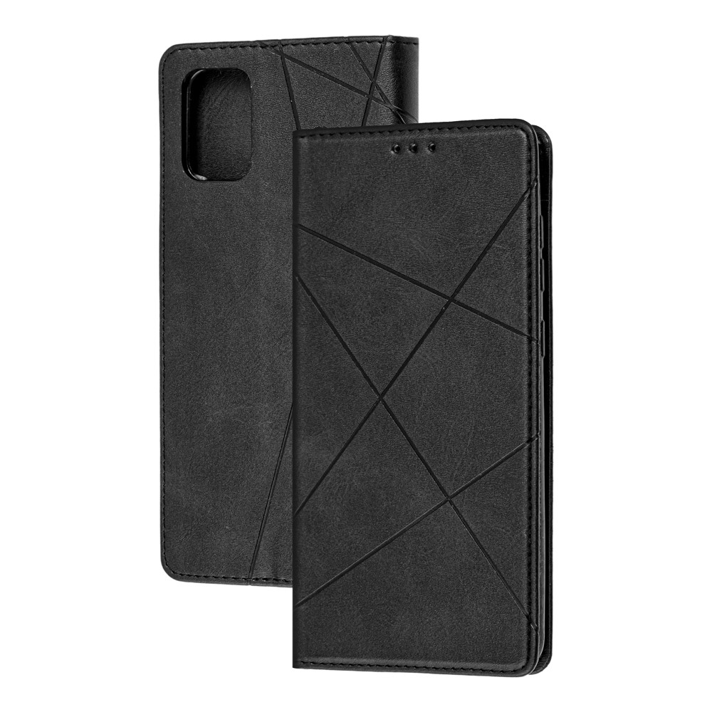Книжка Business для Samsung A71 чорна-0