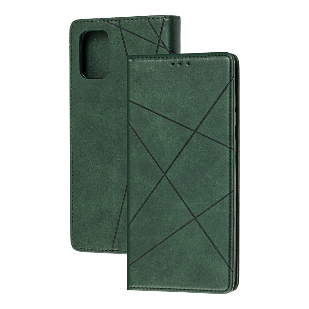 Книжка Business для Xiaomi Redmi 9T/Poco M3 зелена-0