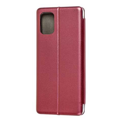 Книжка Premium для Samsung A71 бордова-1